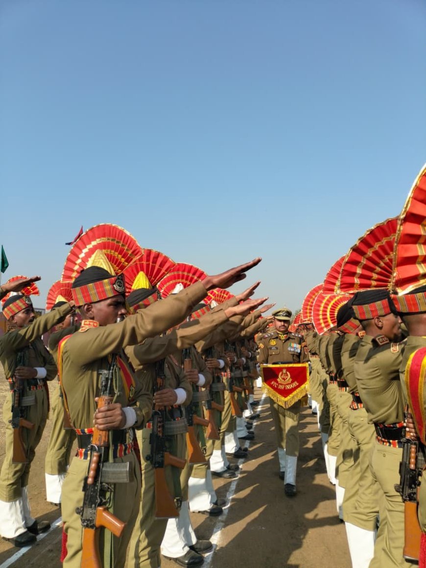 इंदौर में आरक्षक बैच नं. 208 और 209 की भव्य दीक्षांत परेड का आयोजन