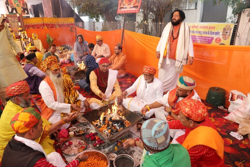 स्थापना महोत्सव का समापन; सादगी से मना जन्मोत्सव, लगा स्वास्थ्य व रक्तदान शिविर