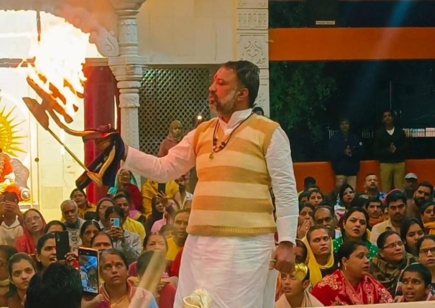 श्रीविद्याधाम पर ललिताम्बा महायज्ञ में अब तक इकतीस हजार आहुतियाँ समर्पित,