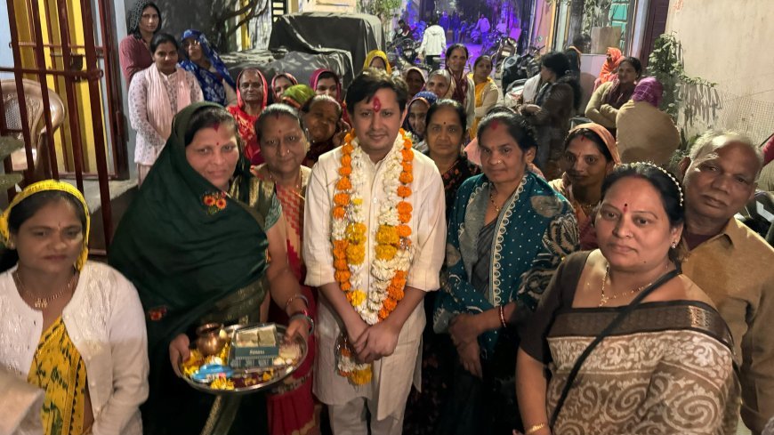 क्षेत्र 1 के वार्ड 17 में 1 करोड़ 88 लाख के 6 विकास कार्यों का किया लोकार्पण