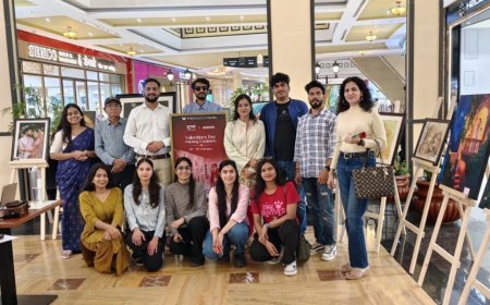 राजस्थान के वरिष्ठ कलाकार डिक्सित की एकल कला प्रदर्शनी सफलतापूर्वक संपन्न