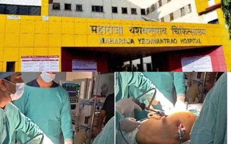 एम वाय अस्प्ताल में बैरियाट्रिक (मोटापे) की सर्जरी 5 लाख रुपये हुई मुफ्त में हुई- डा अरविंद घनघोरिया, डीन