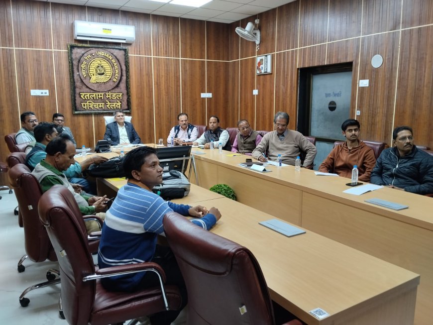 केन्द्रीय बजट 2026-27 में मध्य प्रदेश को 15,188 करोड़ रूपये का रेल बजट आवंटन