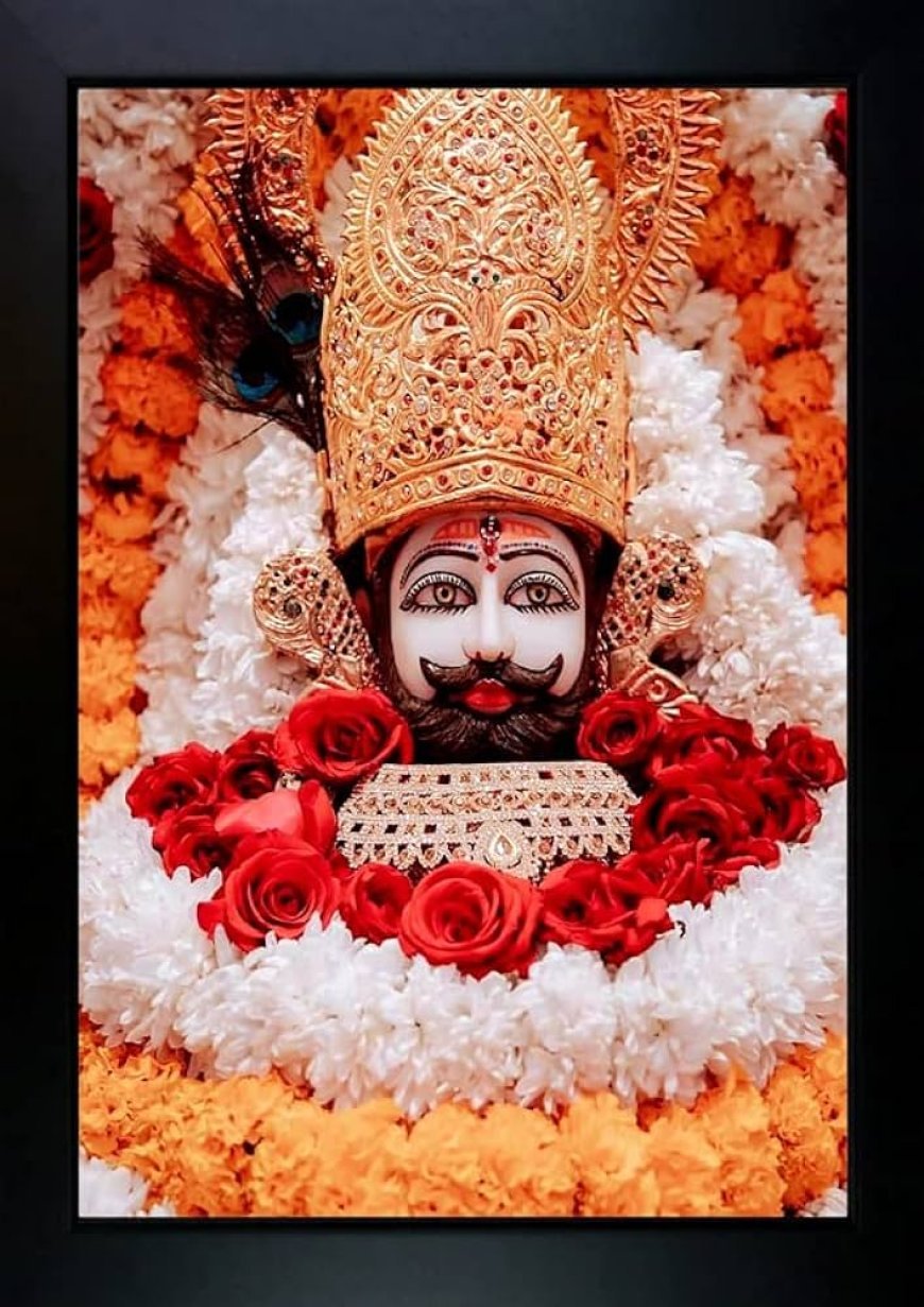 श्री खाटू श्याम जी कि फाग यात्रा” पहला निमंत्रण खजराना गणेश को अर्पित