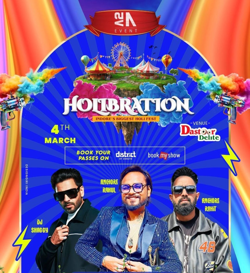 कलर फेस्टिवल ‘होलीब्रेशन 2026’ 8वें साल में धमाकेदार वापसी के साथ तैयार