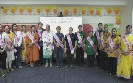 *केयर सीएचएल हॉस्पिटल्स में उत्साह के साथ मनाया गया अंतरराष्ट्रीय महिला दिवस, उत्कृष्ट कार्य करने वाली महिला कर्मचारियों का हुआ सम्मान