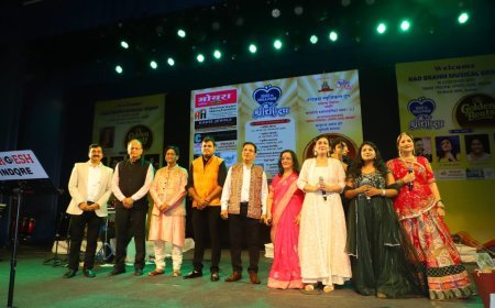 लाभमंडपम में ‘नादब्रह्म’ की सुरमयी महफ़िल, ‘गोल्डन बीट्स’ ने बाँधा समां*