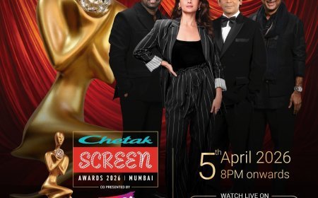 सोनी पिक्चर्स नेटवर्क्स इंडिया 05 अप्रैल को स्टार-स्टडेड चेतक स्क्रीन अवॉर्ड्स 2026 का सीधा प्रसारण करेगा