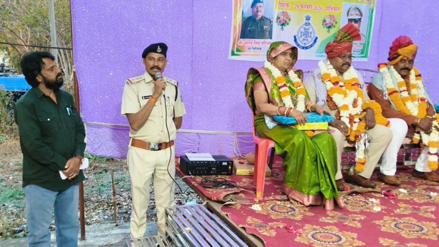 पुलिस थाना सरदारपुर, सेवानिवृत्ति विदाई समारोह आयोजन संपन्न,धर्मेंद्र श्रीवास्तव,