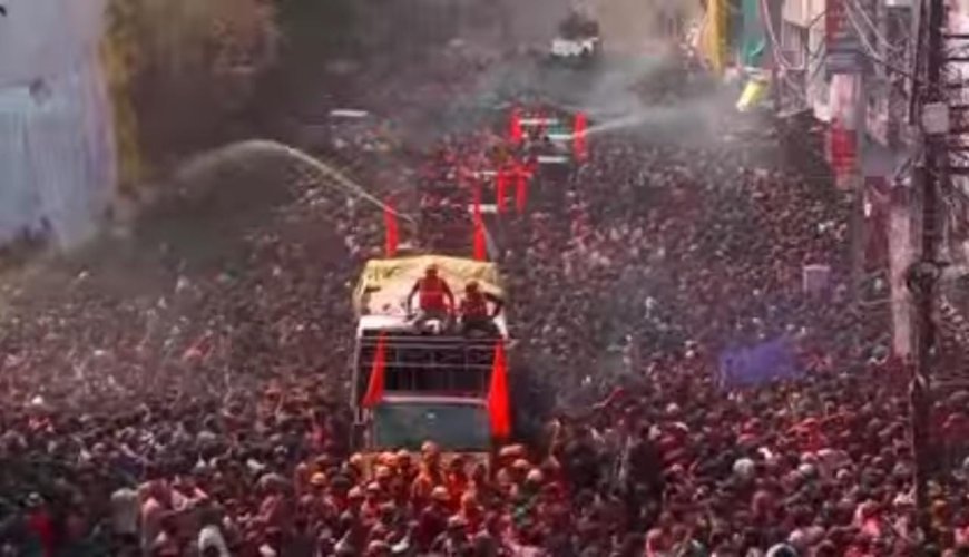 रसिया कॉर्नर की गेर"* का यह 53 वा वर्ष