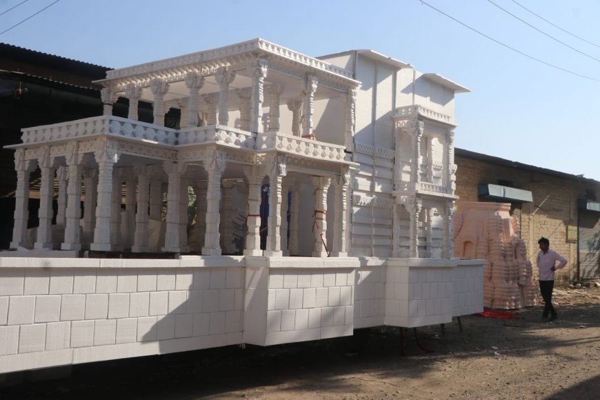 महाकाल मंदिर की प्रतिकृति मे विराजेंगे महाकाल. ...