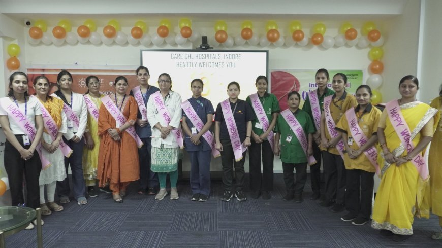 *केयर सीएचएल हॉस्पिटल्स में उत्साह के साथ मनाया गया अंतरराष्ट्रीय महिला दिवस, उत्कृष्ट कार्य करने वाली महिला कर्मचारियों का हुआ सम्मान