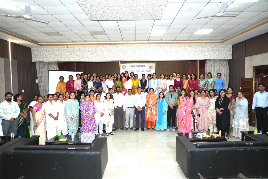 अंतरराष्ट्रीय महिला दिवस पर महिला स्वास्थ्य एवं वित्तीय जागरूकता विषय पर परिचर्चा का आयोजन*