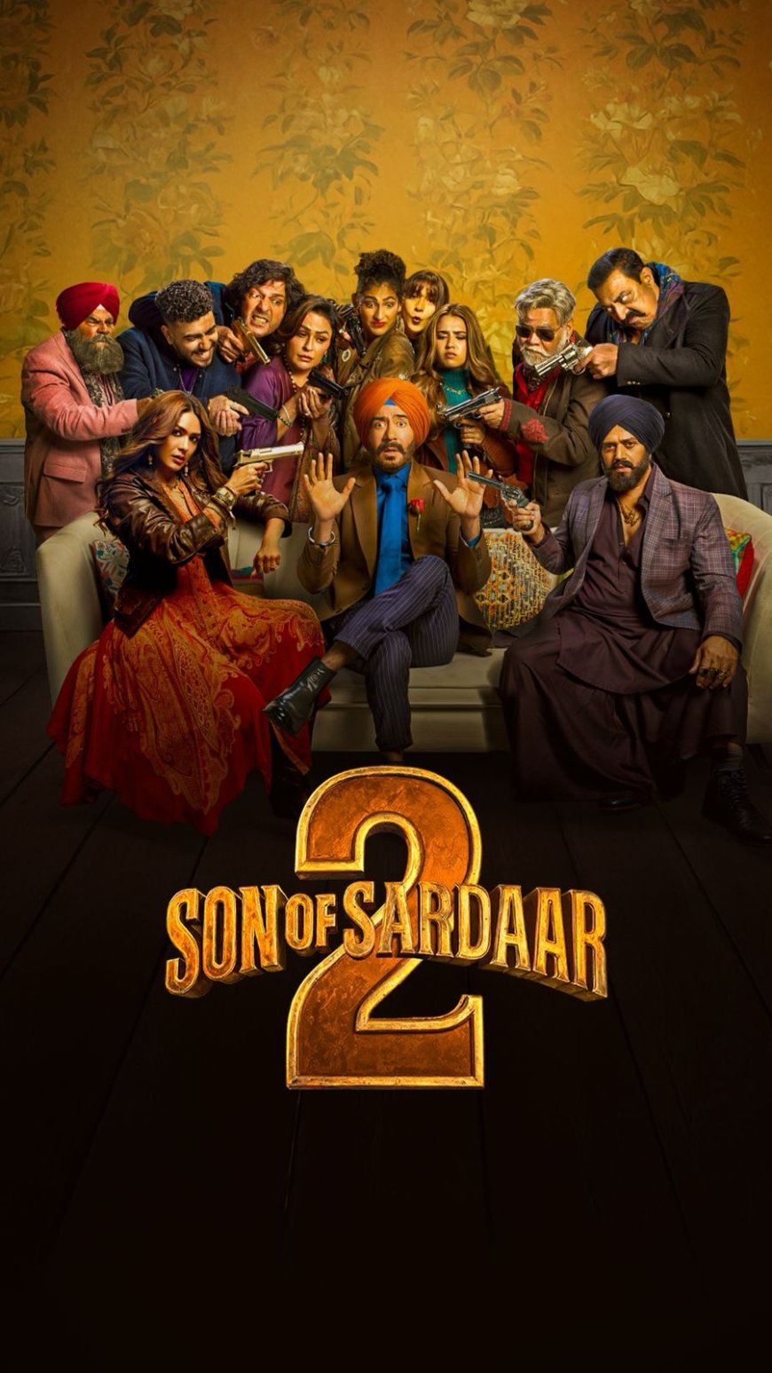 स्टार गोल्ड पर इस रविवार रात 8 बजे सन ऑफ सरदार 2 का वर्ल्ड टीवी प्रीमियर