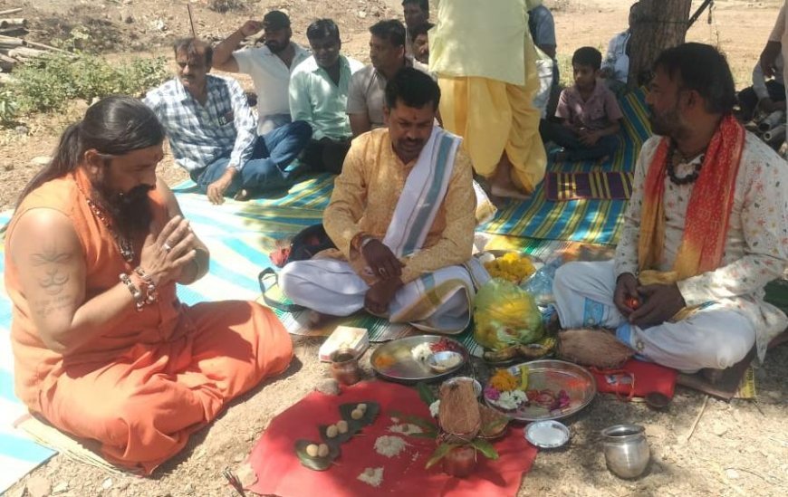 भू-समाधि स्थल का भूमि पूजन संपन्न, श्रद्धालुओं में बढ़ा उत्साह