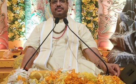 श्रीमद्भागवत कथा 7 अप्रैल से- वृंदावन निवासी प्रकांड विद्वान श्री श्री 108 श्री डॉ मनोज मोहन शास्त्री के मुखार बिंद से 