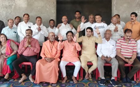 जम्बूडी हप्सी स्थित अखंड धाम की गौशाला एवं मंदिर के लिए अनेक समाजसेवी बंधु आगे आए