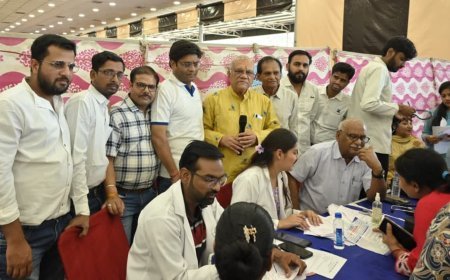 समाज को मधुमेह एवं मोटापे से मुक्ति दिलाने की दिशा में लक्ष्य से 30 प्रतिशत अधिक लोगों ने कराई 32 तरह की जांचें