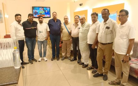 इंदौर होलसेल फायरवर्क्स एसोसिएशन ने ऑल इंडिया फायरवर्क्स एसोसिएशन के अध्यक्ष माणिक राव का किया भव्य स्वागत