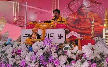 केंद्रीय जेल इंदौर में राम कथा का भव्य आयोजन