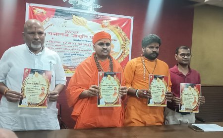 17 से 21 मई तक शहर के विभिन्न क्षेत्रों में आयोजित होगी यात्रा     नशा मुक्ति और पर्यावरण संरक्षण का देगी संदेश