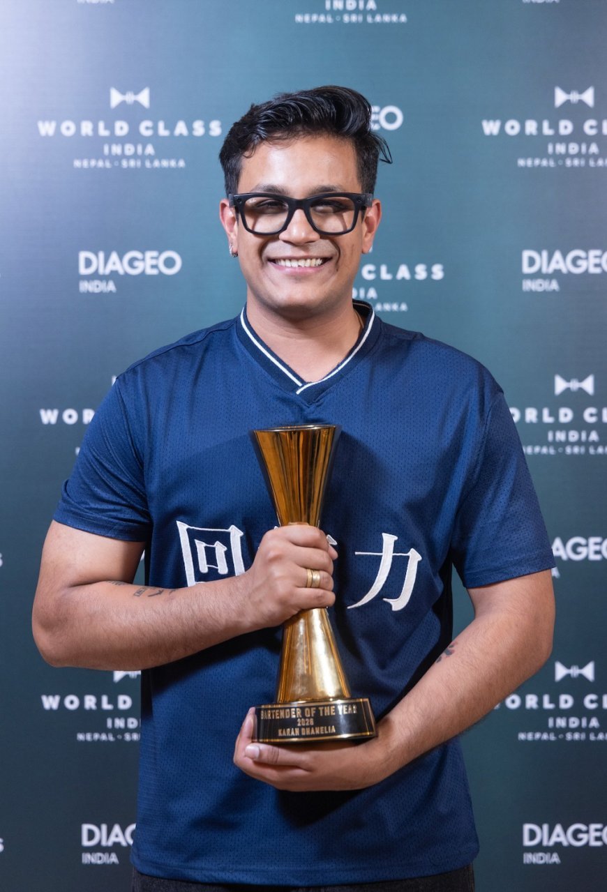 एक बार फिर इंदौर का नाम रोशन: करण धनेलिया बने 'बारटेंडर ऑफ द ईयर 2026