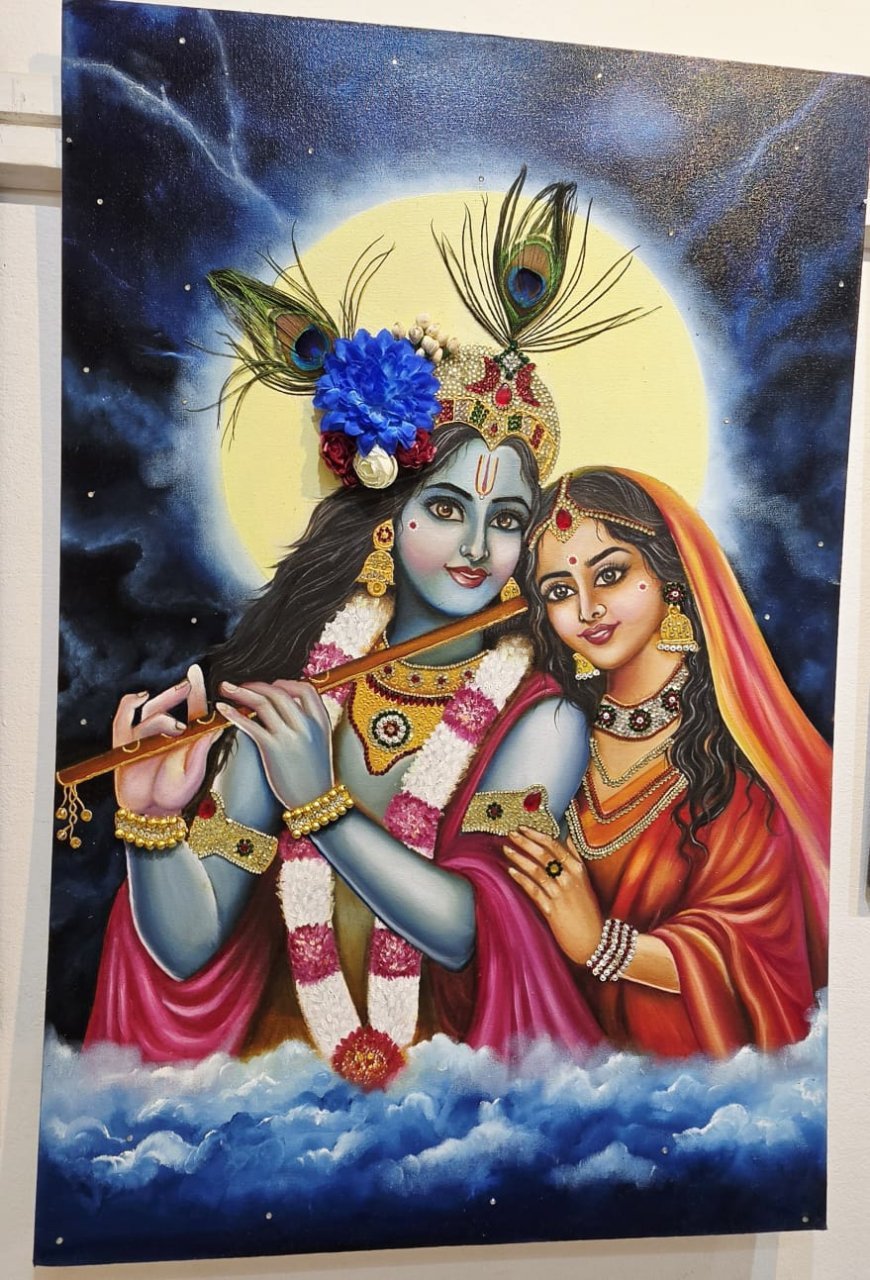 ' कला के रंग ' प्रदर्शनी में बिखरे रचनात्मकता के अद्भुत रंग , 61 कलाकारों ने दिखाई अपनी प्रतिभा