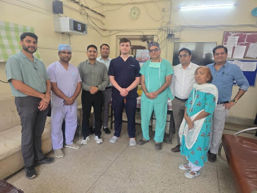 *प्रदेश में पहली बार एमजीएम शासकीय मेडिकल कॉलेज में इंग्लैंड के विद्यार्थी ने सर्जिकल इलेक्टिव कोर्स को चुना प्रशिक्षण के लिऐ