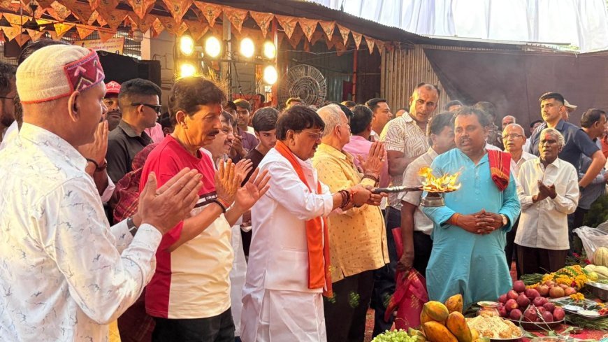 ॐ सुरभ्यै च महालक्ष्म्यै च गोमातै नमो नमः -मंत्री कैलाश विजयवर्गीय