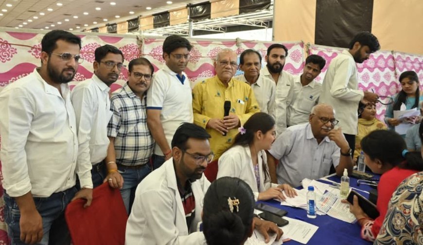 समाज को मधुमेह एवं मोटापे से मुक्ति दिलाने की दिशा में लक्ष्य से 30 प्रतिशत अधिक लोगों ने कराई 32 तरह की जांचें