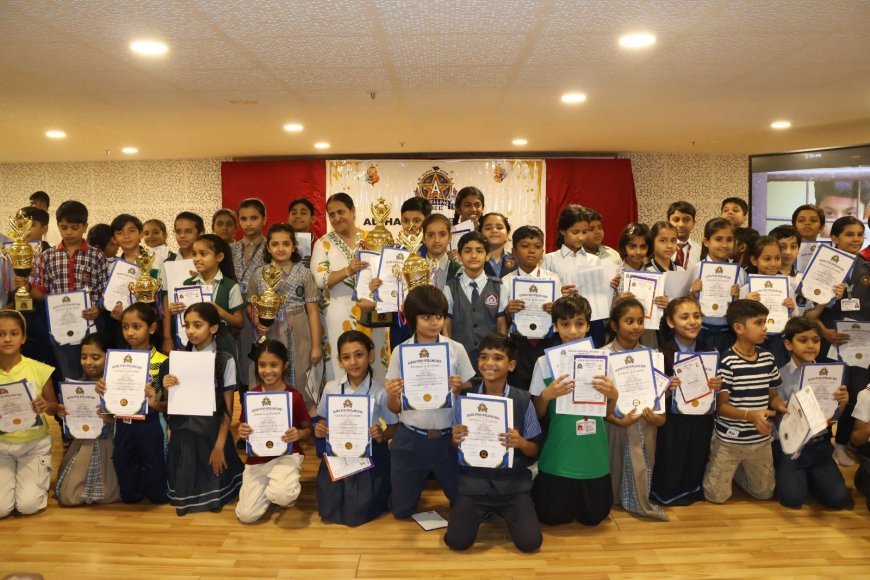 *इंदौर में दिखा बच्चों का टैलेंट: अल्फा स्टार स्पेलिंग बी स्टेट लेवल प्रतियोगिता सफल