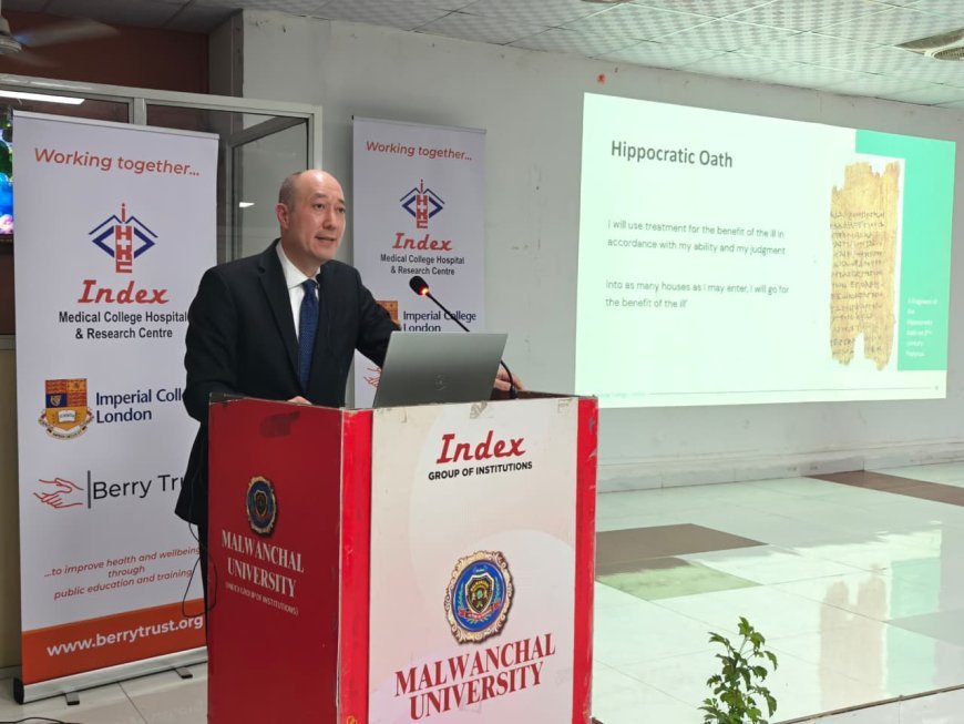 चिकित्सा में नैतिक मूल्यों को समझना पहली प्राथमिकता -डॉ. डेनियल सोकोल 