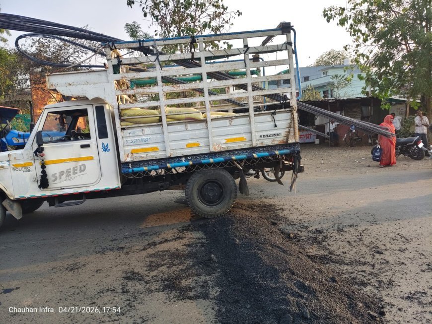 नगर परिषद सरदारपुर ने गति अवरोधक तो बना दिया किंतु? संकेतक नहीं होने से वाहन चालकों को हो रही परेशानी। धर्मेंद्र श्रीवास्तव,