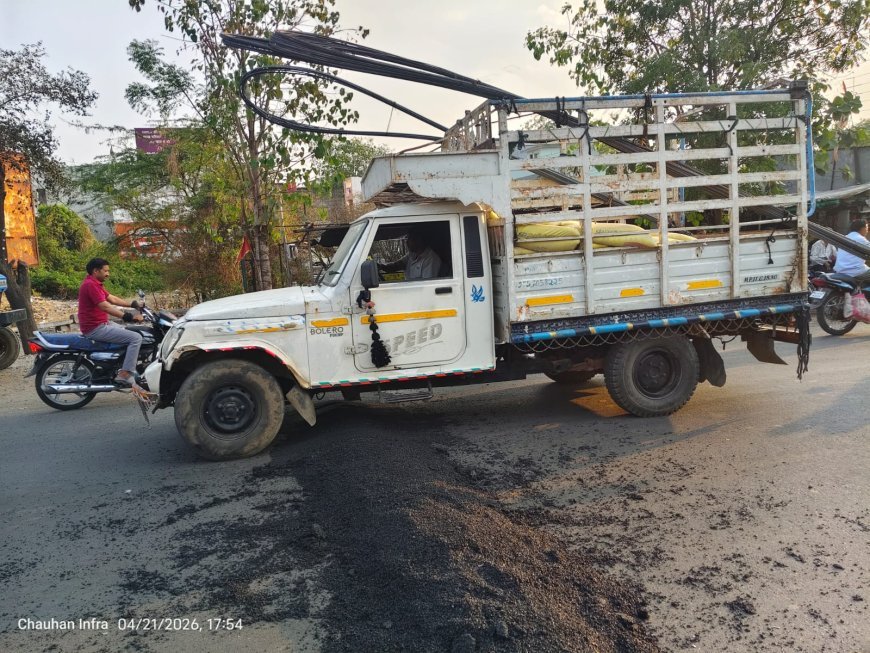 नगर परिषद सरदारपुर ने गति अवरोधक तो बना दिया किंतु? संकेतक नहीं होने से वाहन चालकों को हो रही परेशानी। धर्मेंद्र श्रीवास्तव,
