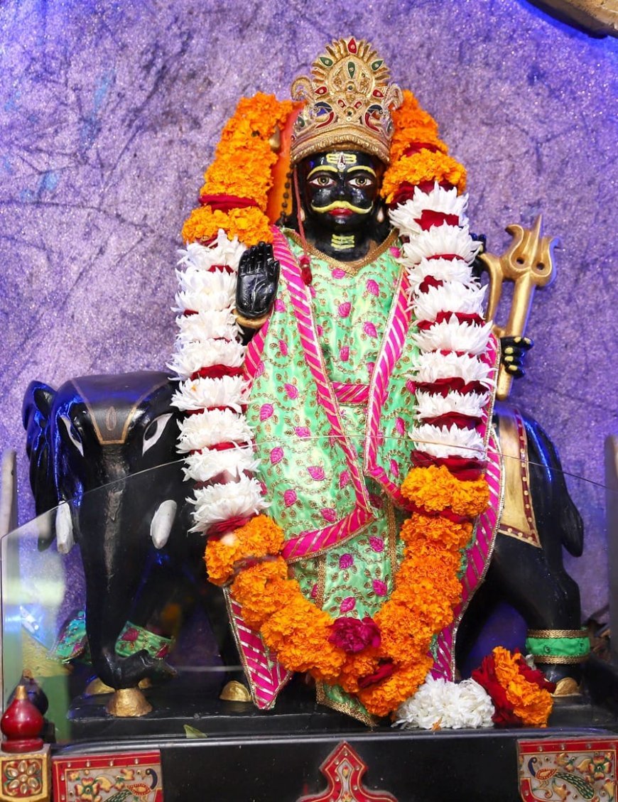 शनि जयंती पर सजेगा गजासीन शनि धाम*