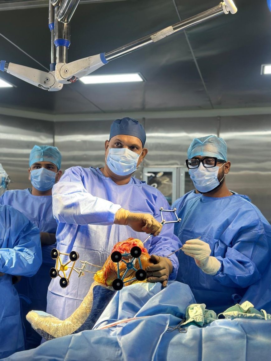 इंडेक्स हॉस्पिटल में अब रोबोटिक तकनीक से घुटना प्रत्यारोपण होगा*