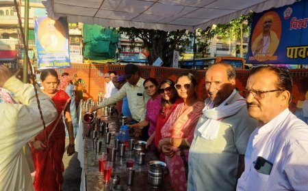 विश्व जागृति मिशन इंदौर मंडल द्वारा लोक व्याख्यात आचार्य  सुधांशु महाराज का 71 वां जन्मोत्सव  हर्षोल्लास मनाया। 