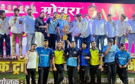 विधायक ट्रॉफी सीजन-2 का भव्य समापन, साहिल-11 बनी विजेता