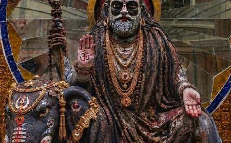 गजासीन शनि धाम में हजारों भक्त करेंगे सुंदरकांड, निकलेगी पालकी