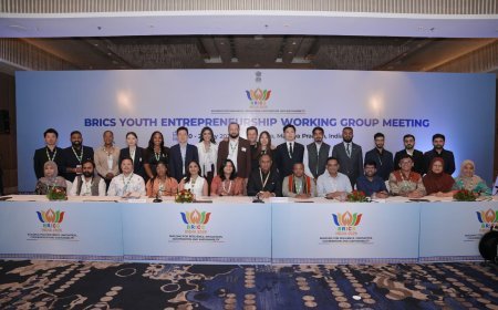 भारत की ब्रिक्स (BRICS) अध्यक्षता के तहत इंदौर में ब्रिक्स यूथ काउंसिल एंटरप्रेन्योरशिप वर्किंग ग्रुप की बैठक संपन्न
