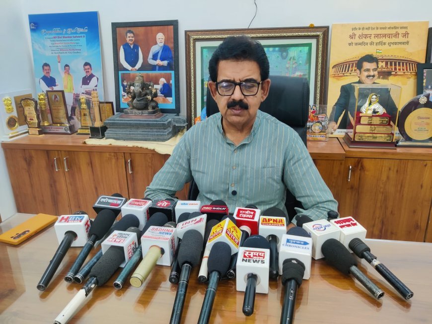 इंदौर–पीथमपुर इकोनॉमिक कॉरिडोर से प्रारंभ होगा समृद्धि का नया दौर - सांसद लालवानी* 