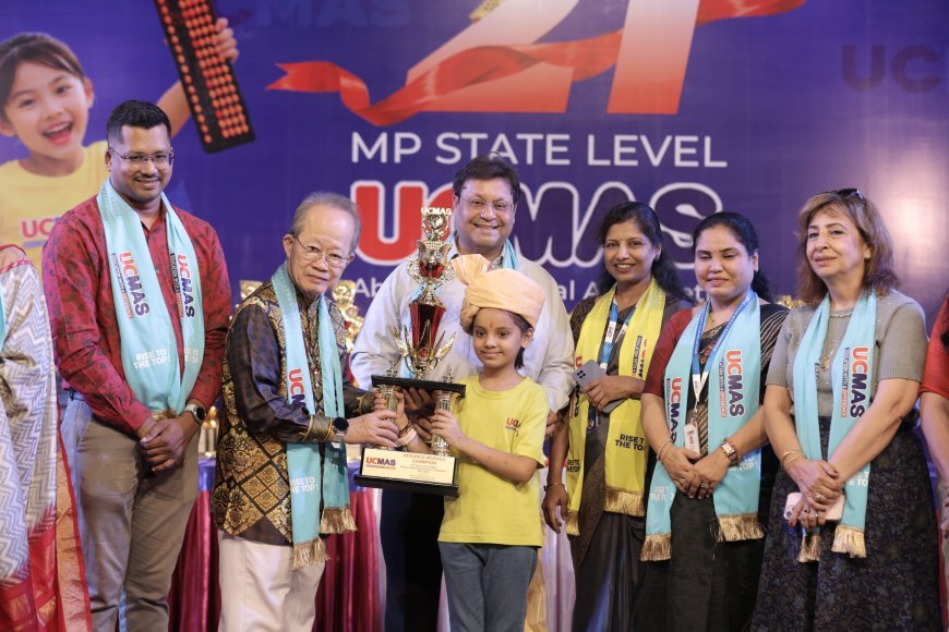 यूसीमास स्टेट लेवल प्रतियोगिता में जाह्नवी राठौड़ चैंपियन ऑफ चैंपियंस”