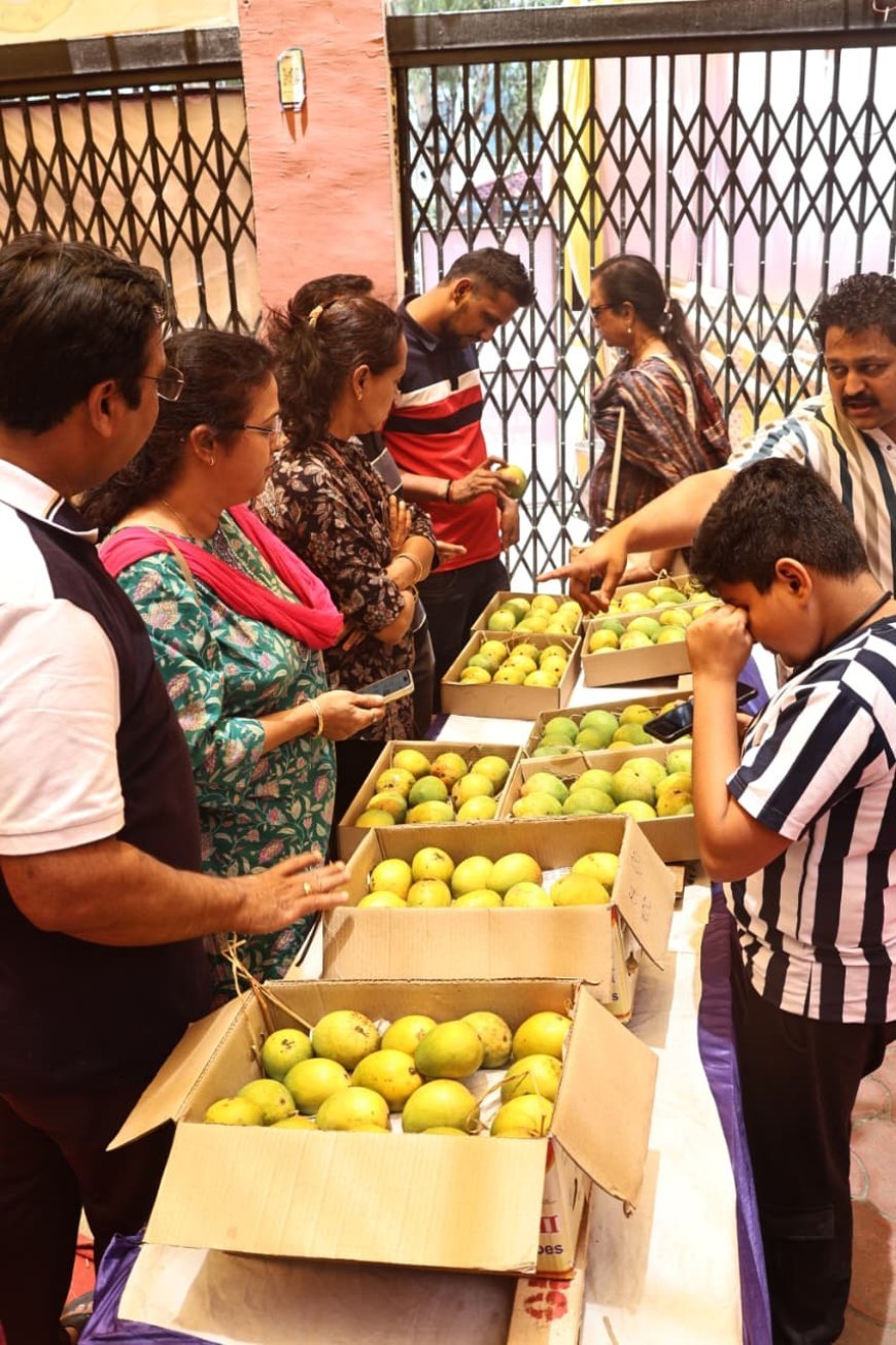 मैंगो जत्रा का हुआ समापन, तीन दिनों में लगभग 75 हजार दर्जन से अधिक बिके आम