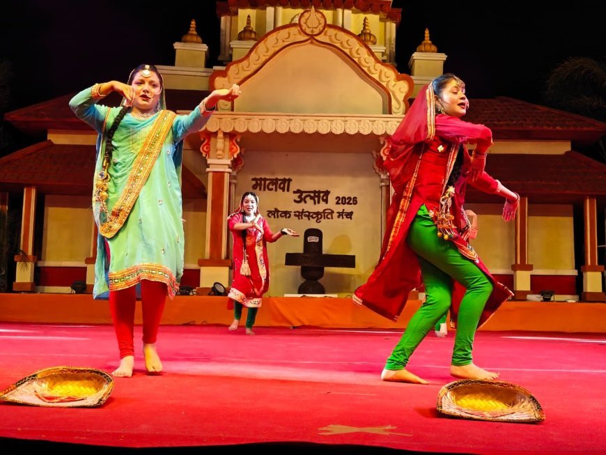 डोंगरी ,लुड्डी,तमेटागुल्लु, बरेदी ,गणगौर ,गुडूम बाजा ने जमाया रंग