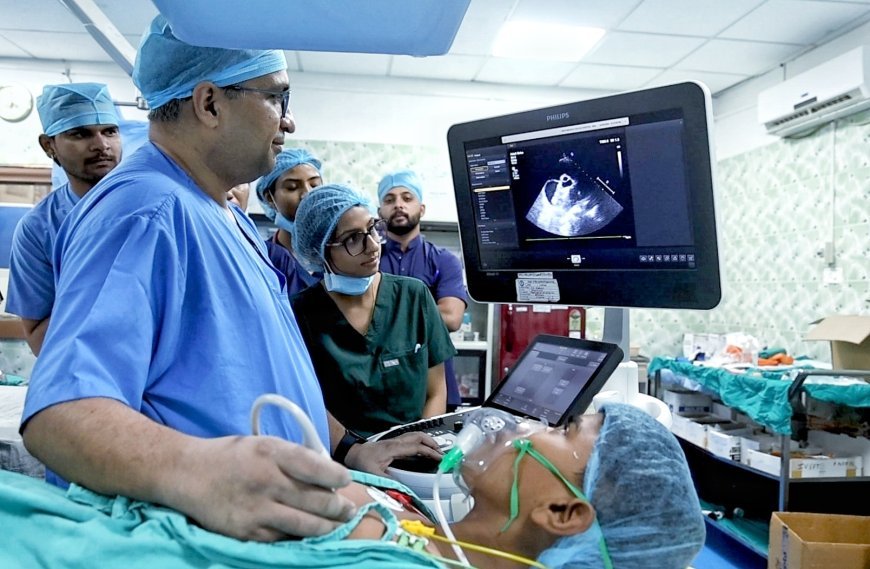 20 मिनट में दिल के 27 एमएम छेद का सफल इलाज