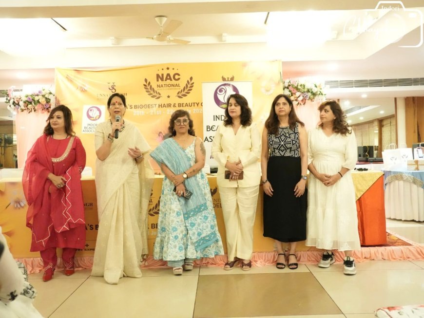 इंदौर में नेशनल आर्टिस्ट चैंपियनशिप 2026 की ट्रॉफी का अनावरण; ब्यूटी इंडस्ट्री को नई दिशा देने को तैयार”*