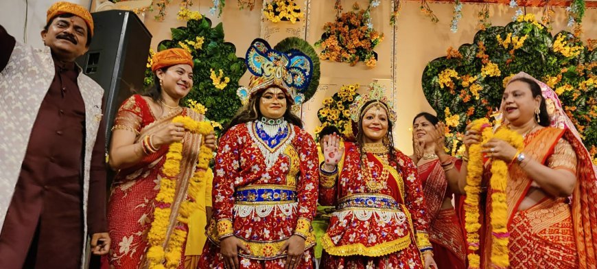 भारतीय संस्कृति में विवाह ही वह व्यवस्था है जो समाज को मर्यादा और शालीनता में बांधे हुए है - महामंडलेश्वर स्वामी भास्करानंद