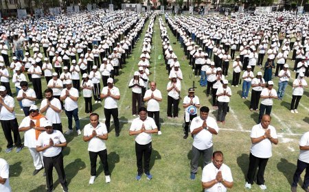 योग कार्यक्रमों के माध्यम से 30 करोड़ लोगों को जोड़ने का लक्ष्य - योग गुरू पद्मश्री डॅा.एच आर नागेंद्र