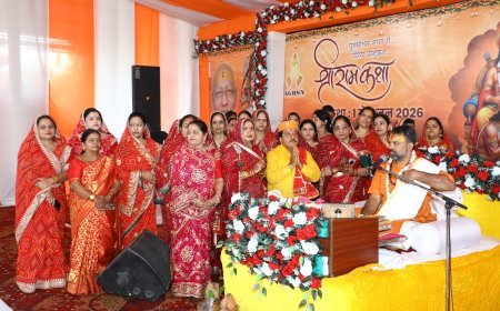 रामकथा में जीवन के सभी संशयों का समाधान मिलता है -आचार्य पं. राहुल कृष्ण शास्त्री