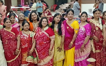 श्री अग्रसेन क्लब द्वारा   अधिक मास की चतुर्थी का सामूहिक उद्यापन सम्पन्न हुआ।